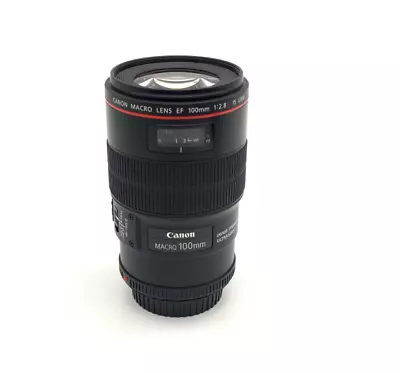Canon EF 100mm F/2.8 L Macro IS USM Lens From Japan • £587.09