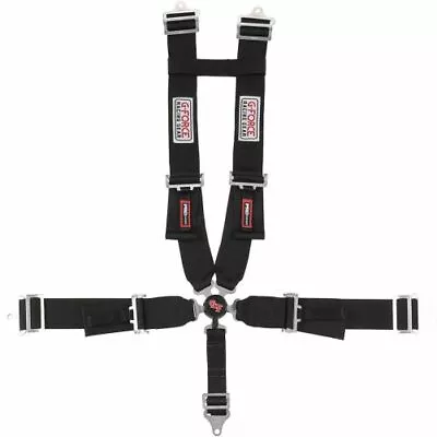 G-Force 7030BK Harness Complete Camlock H-Type Bolt-In Floor Black • $178