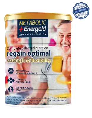 Metabolic+ Energold Muscle & Joint Health Complete Balance Drink 850g • $66