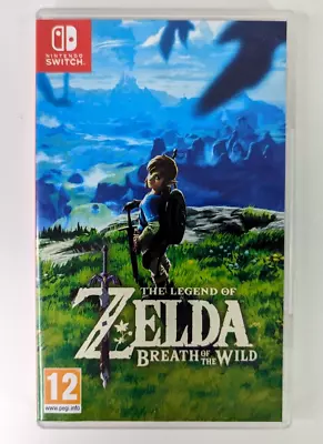 The Legend Of Zelda: Breath Of The Wild Nintendo Switch Game (Rare Case) • $54.95