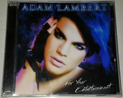 Adam Lambert - For Your Entertainment (CD Album) (Very Good Plus (VG+)) - 29040 • $14.99