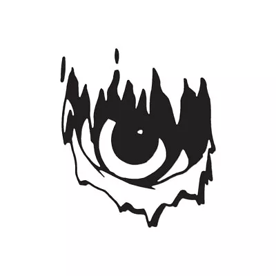 Eye Glare Scare - Vinyl Decal Sticker - Multiple Color & Sizes - Ebn273 • $3.71