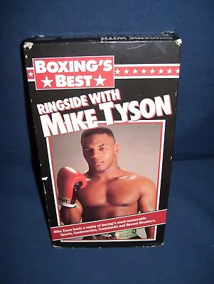 Boxing's Best Ringside With Mike Tyson VHS #0349 Used 1990 HBO Sports Release • $9.99