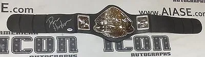 Dan Henderson Signed Pride FC Toy Championship Belt PSA/DNA COA Autograph UFC 33 • $305.70