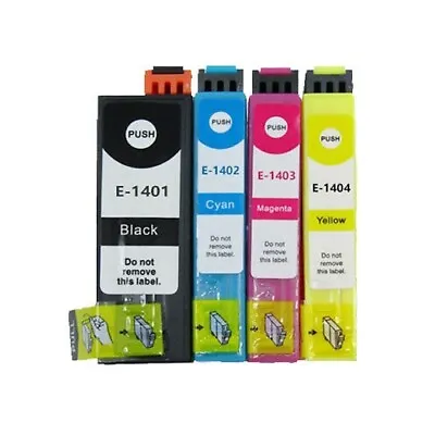 5x Ink Cartridge For T140 T1401-4 Workforce 3520 3540 7510 WF-7520 W/chip  • $19.74