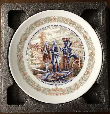 Collectors Decorative Plates D'Arceau Limoges Lafayette Legacy Plate • $29.99