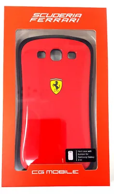 OEM Red Scuderia Ferrari Case With Bumper For Samsung Galaxy S3 SIII I9300 I9305 • $6.24