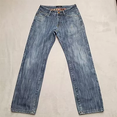 SSLR Jeans Mens 30x30 Blue Denim Straight Leg Flannel Lined Warm Casual Pants  • $19.99