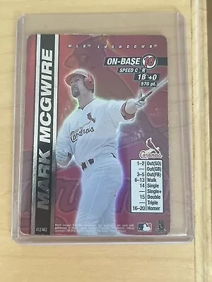 2000 MLB Showdown Mark McGwire Unlimited FOIL #412 Cardinals • $14