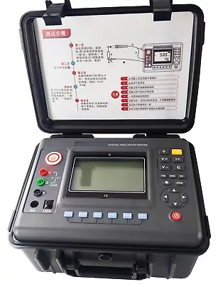 High Performance 5kv HV Insulation Resistance Tester With Range 0.01MΩ To 10TΩ • $750