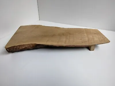 16  Live Edge Curly Maple Large Charcuterie Board 2  Thick • $40