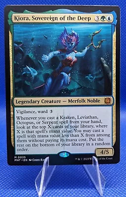 MTG Kiora Sovereign Of The Deep March Of The Machine: The Aftermath 0035 • $1.99