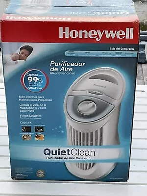 $125 • Buy Honeywell QuietClean Compact Air Purifier Reusable Washable Filter White HFD-010