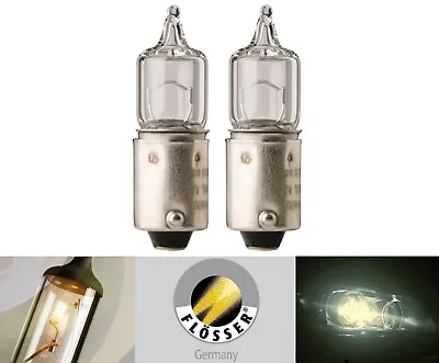 Flosser BA9s 5W Stock 4005 Two Bulbs Interior Glove Box Light Replacement Stock • $15.20