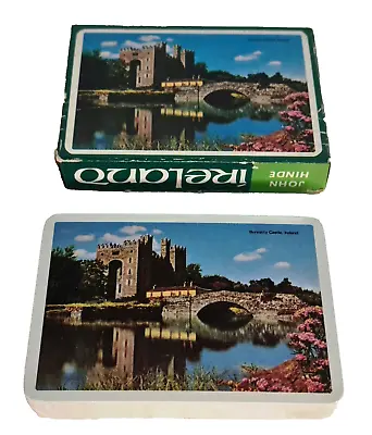 John Hinde IRELAND Bunratty Castle 🃏 SOUVENIR Sealed Pack Deck PLAYING CARDS • $22.99