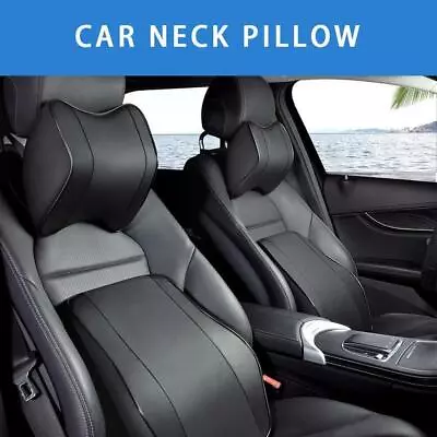 $19.64 • Buy Car Headrest Neck Pillow And Lumbar Support Back Cushion NEW Kit Foam J0Y7