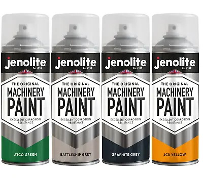 JENOLITE Machinery & Lawnmower Aerosol Paint | Scuff Resistant | 400ml • £14.99