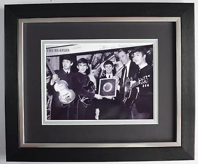 £144.99 • Buy George Martin Signed 10x8 Framed Photo Autograph Display Beatles Music COA AFTAL