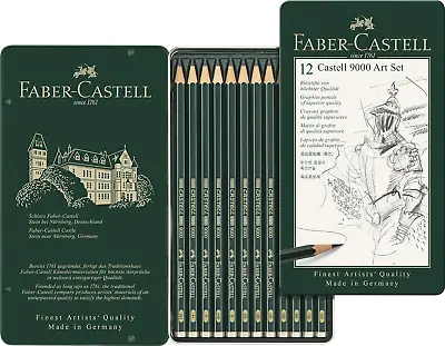 Faber-Castell 9000 Art Set 12 X Pencils • £15.64