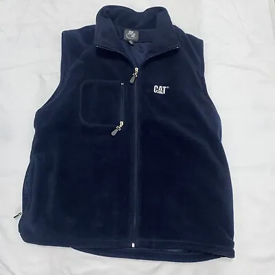 CAT Caterpillar Men's Puffer Vest Licensed Merchandise Sz Large • $12