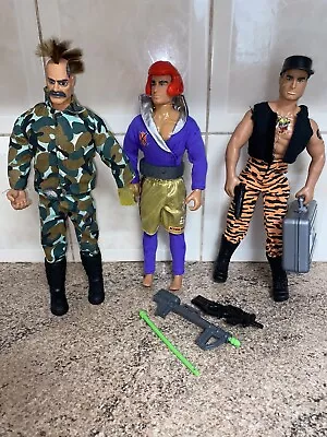 Retro Action Man Action Figure Doll Set With Dr. X And Accessories From 1990’s • $40