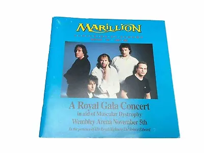 MARILLION Clutching At Straws 1987/88 Royal Gala Concert Tour Programme Booklet • £37.97