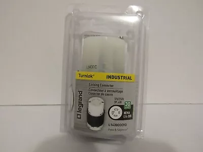 Legrand Turnlok Industrial Locking Connector 30A Amp NEMA L14-30R • $18.77