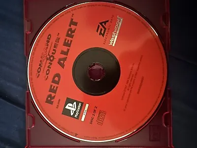 PS1 - Command & And Conquer - Red Alert Ps1 PAL Game Disc Only. Tested. • $19.95