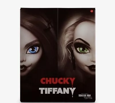 🔥Monster High Skullector Chucky & Tiffany Doll Set Mattel Creations In Hand • $246.19