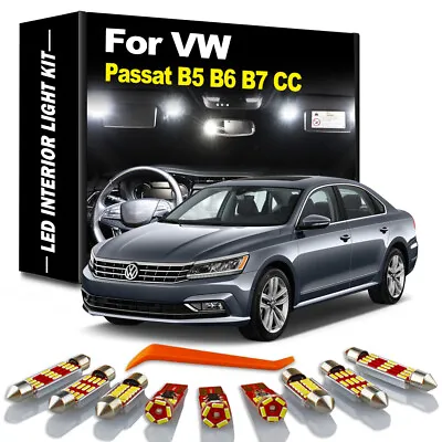 Canbus Car LED Interior Map Dome Light Kit For Volkswagen VW Passat B5 B6 B7 CC • $14.31
