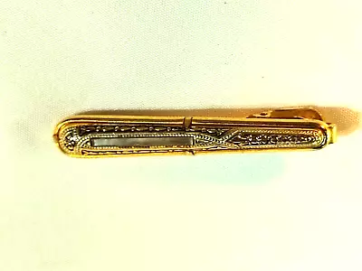 Tie Bar Clip Mother Of Pearl Vintage R • $14.99