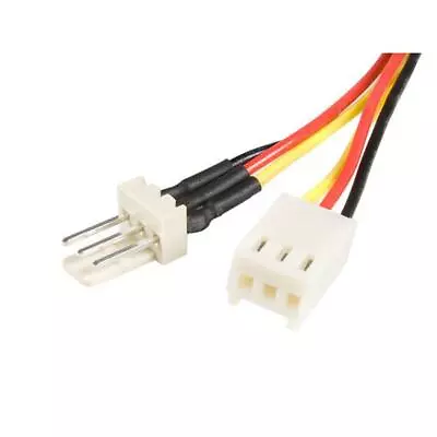 12V 5inch  3-Pin Male To 3-pin Female PC Fan Power Extension Cable • $1.50