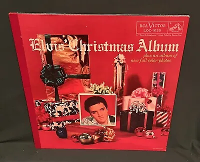 Elvis Presley RCA LOC-1035 Christmas Album LP R 3S/3S 1957 Original Exc • $260.44