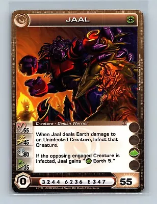 Chaotic TCG - Jaal 3 MAX STATS Energy - 1st Ed - Zenith Of The Hive • $3.99