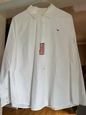 VINEYARD VINES NEW Boys White Button Down Long Sleeved Shirt. • $7