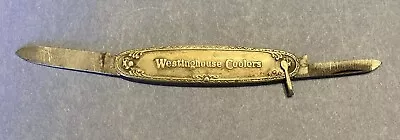 Vintage Advertising Westinghouse Coolers 2blade Pocket Pen Knife No Maker Mark • $39