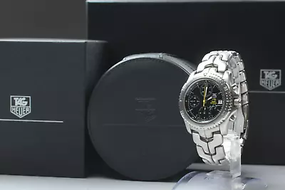 Serviced[w/Box Paper] Ayrton Senna 2002 Limited 0353/4098 TAG HEUER Link CT2115 • £1941.32