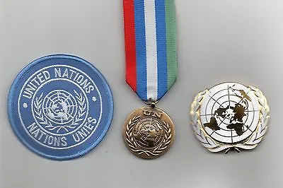 £28.95 • Buy United Nations Medal For Bosnia/hertzegovinia   ,un Beret Badge And Sleeve Badge