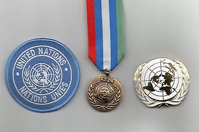 £28.95 • Buy United Nations Medal For Bosnia/hertzegovinia   ,un Beret Badge And Sleeve Badge