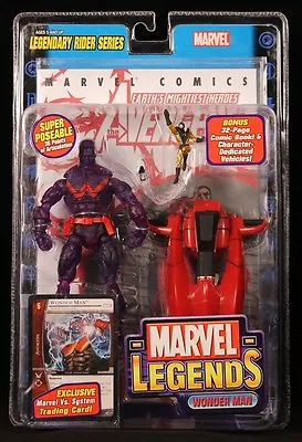 2005 Marvel Legends Legendary Riders Series 11 Ion Wonder Man Action Figure Moc • $24.99