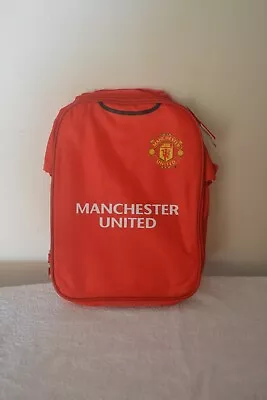 Manchester United Lunch Bag Box Red Official Office School Sports Football • £10