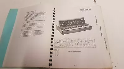 1978 Mini Moog Manual • $179