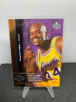 1996-97 Upper Deck Shaquille O'Neal #61 Los Angeles Lakers  HOF 🏀 • $0.99