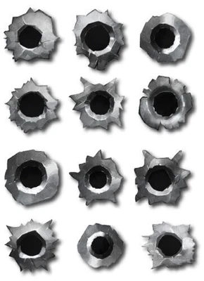 $3.88 • Buy Bullet Hole Sticker Fake Gun Shot Decal Realistic Car Truck Glass Window Vinyl