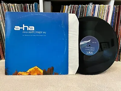 A-ha Major Earth Minor Sky 12  Remix DJ Vinyl Record Year 2000 • $24