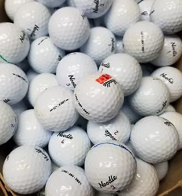 100  Maxfli Noodle Golf  Balls Grade AAAAA Good Price With   Free Shipping • $58