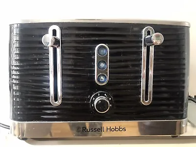 £19 • Buy Russel Hobbs Inspire Four Slice Toaster Black