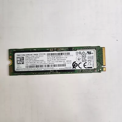 Samsung 256 GB NVMe M.2 Solid State Drive • $10