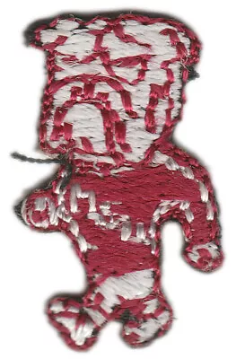 Msu Mississippi State Bulldogs Ncaa College Vintage Tiny 7/8  Mascot Team Patch • $4.95