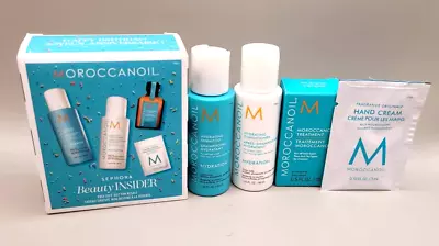 Moroccanoil 4-pc-set Of Shampoo & Conditioner Hair Oil Hand Cream Travel Nib • $16.99